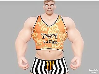 Super Waffle Muscle Growth