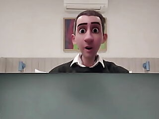 STEP GAY DAD - THE ONLINE OFFICE - CAUGHT JERKING DURING A ONLINE MEETING WITH MY BOSS!
