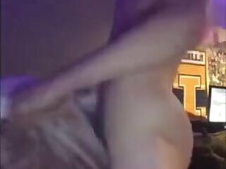 Twink beautiful white boy creams his nest