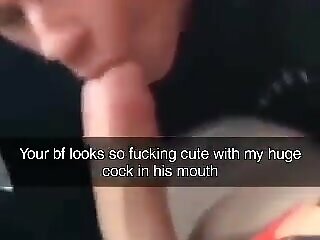 This slut is filmed while cheating on his bf