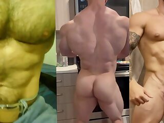 Compilation of muscles and cocks