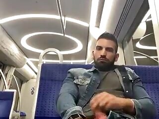 Guy cumming in metro xxx public jerk off xxx