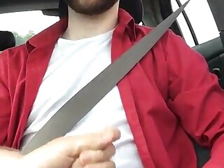 I am the passenger and I wank and I wank, I wank through the city's backsides, I see the stars cum out of the sky...