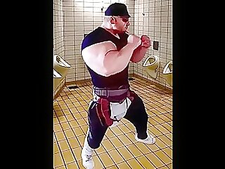 Huge, massive Biceps in tight T.Shirt…