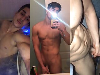 Young Jock from school a lot cum