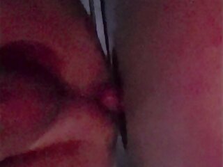 Chubby bottoms takes anon raw cock through a glory hole.