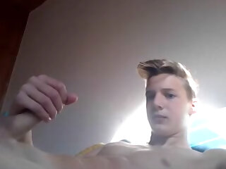 He heard someone come in, and still came so handsome holy shit