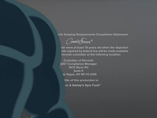 Connor & Harley's Gym Fuck