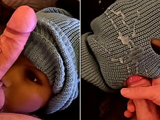 Daddy loves it when you give him a blowjob and lick his big hairy balls! Lots of cum for you!