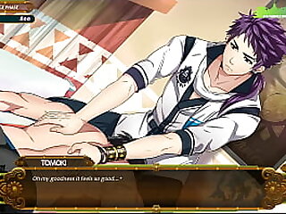 Full Service &lbrack;Gay Hentai Game PornPlay&rsqb; Ep&period;1 this sexy model is giving a swedish oil hot massage but will I have the happy ending