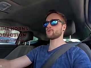 Steamy Forest Hookup with a Hiker: Raw Blowjob and cum eater Passion