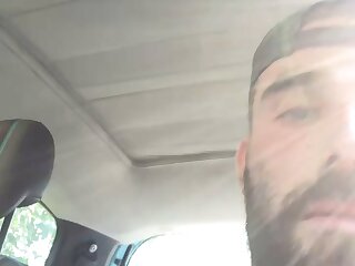 This bold daddy streaming on ... cums beside the road