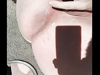 Sunbeam Voyeur Orgasm Contractions for Neighbors - Wild Gasping Anus for All