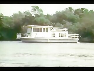 Kyle Hazard and Rod Mitchell on a Boat