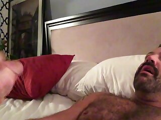And daddy licks the cum off that cock at the end